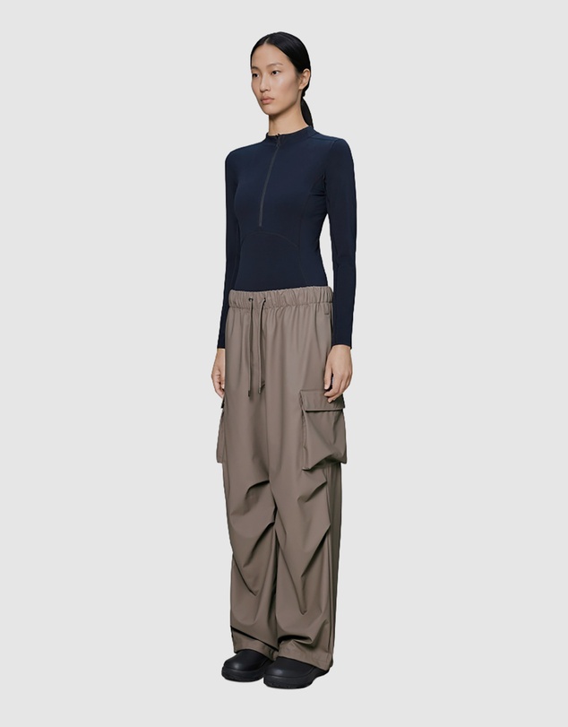 RAINS - Women's Pocket Rain Pants Wide Cinder
