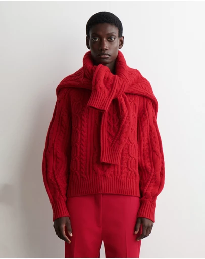 COS - Cable-Knit Wool-Cashmere Jumper