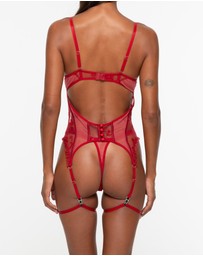 One Empire - Maia Bodysuit - Burgundy