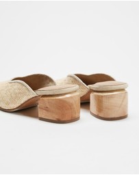 JAMES | SMITH - Cafe Society Woven Mules