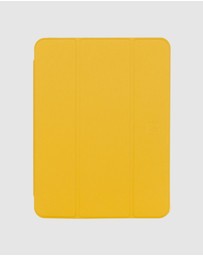 Tucano - Tucano Satin Folio Case Dark Yellow for iPad 10th Gen 10.9 2022 and iPad 11 A16 2025