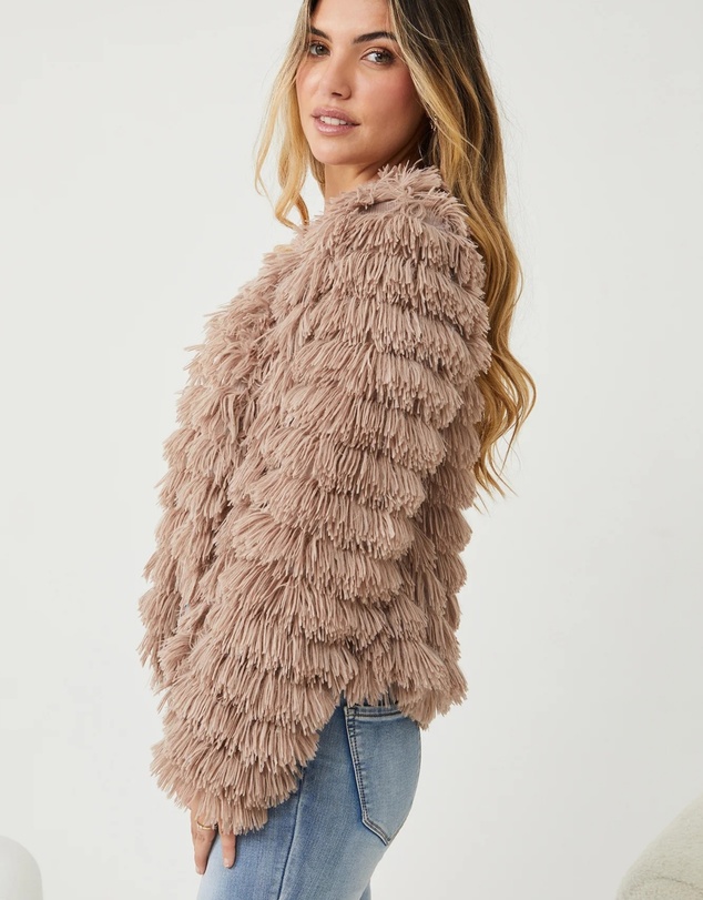 Esther & Co - Ophelle Jacket - Mocha