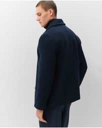UNISON - Wool Blend Peacoat