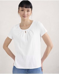 Seasalt - Seasalt Cornwall White Appletree T-Shirt