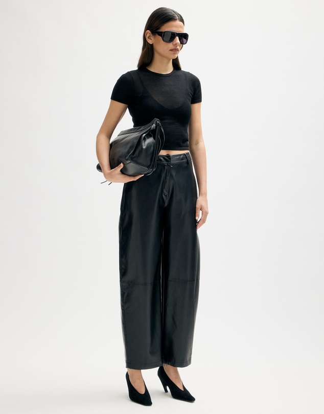 Minima Esenciales - Renna Lyocell Silk Blend Sheer Tee