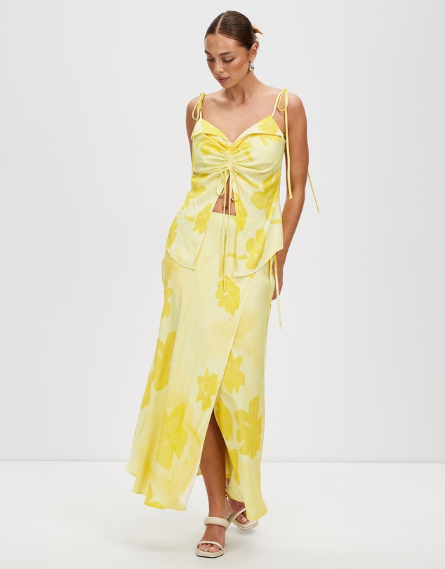 Third Form - Wild Flower Wrap Skirt