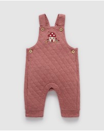 Purebaby - Quilted Overall -Kids-Babies