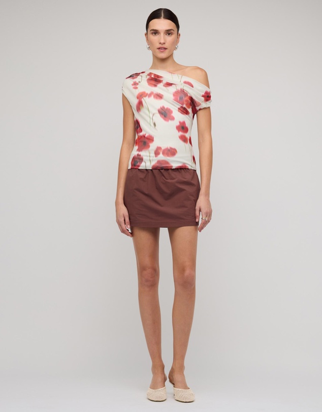 Staple the Label - Lumi Mesh Top