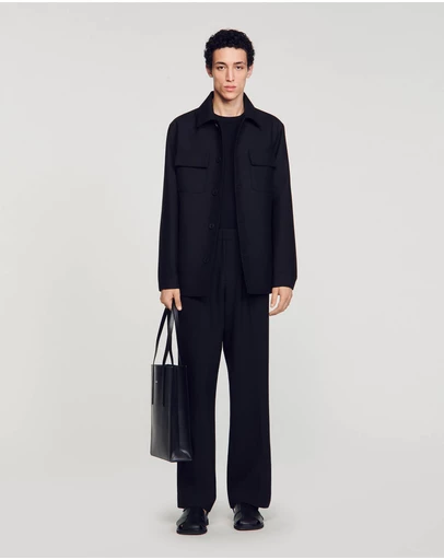 Sandro - Overshirt Woven Jacket