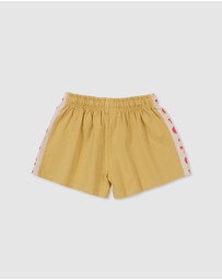 Olive & The Captain - O+TC Everyday Wide Short- Mustard