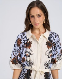 Vero Moda - Ava Printed Shirt Dress