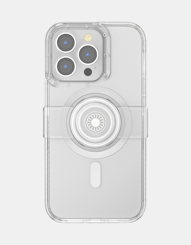PopSockets - POPCASE MagSafe iPhone 13 Pro Protective Phone Case & Phone Grip Holder