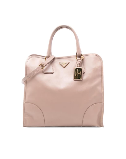 Pre-Loved by Azura Reborn - Pre-Loved Saffiano Lux Shopping Tote