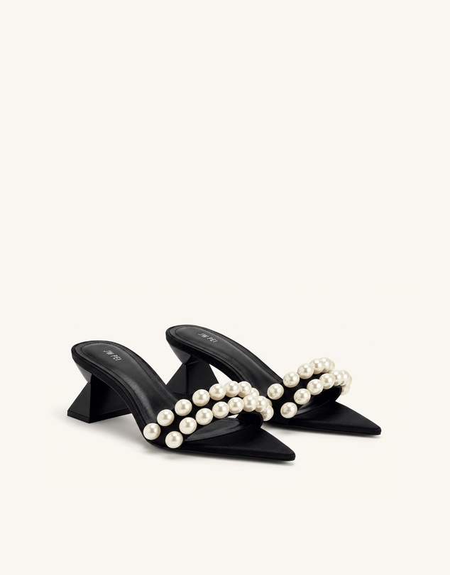 JW PEI - Gianna Beaded Strap Mules