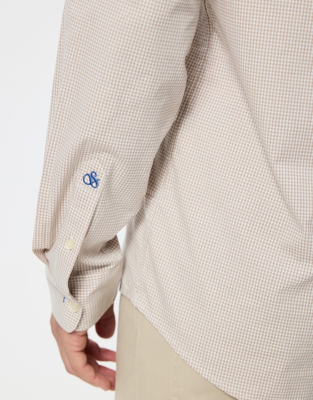 Scotch & Soda - Micro-Check Poplin Shirt