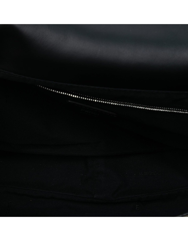 Pre-Loved by Azura Reborn - Pre-Loved Large Zucca Canvas and Leather Convertible Belt Baguette