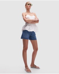TOPSHOP - Denim Editor Shorts