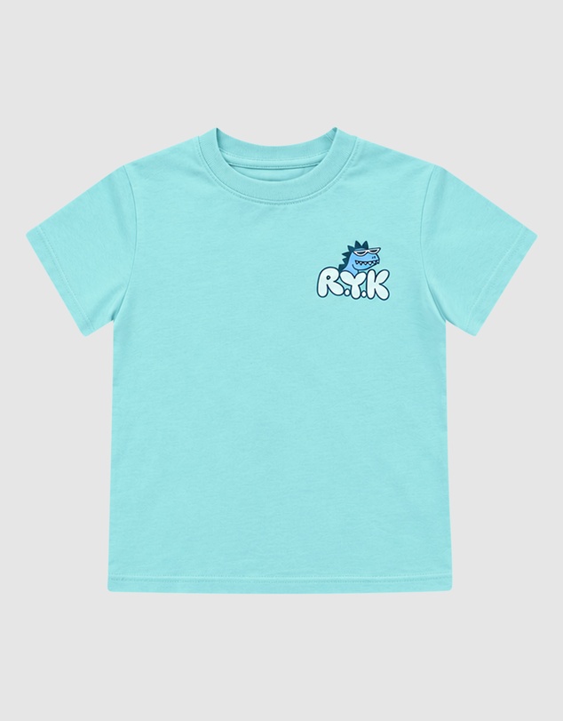 Rock Your Kid - Jet Tee in Aqua Sea