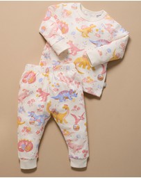 Purebaby - Dino Pyjama Set -Kids-Babies