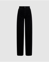 Polo Ralph Lauren - Cotton Corduroy Wide-Leg Pants - ICONIC EXCLUSIVE