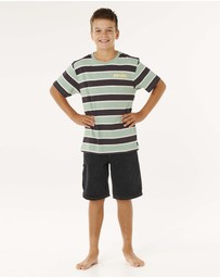 Rip Curl - Eternal Shred Stripe Tee - Kids