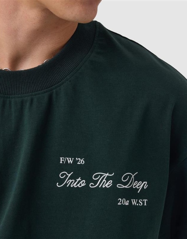 Zanerobe - Keychain Flow Crop Tee Forest