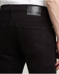 G-Star - 3301 Slim Pitch Black