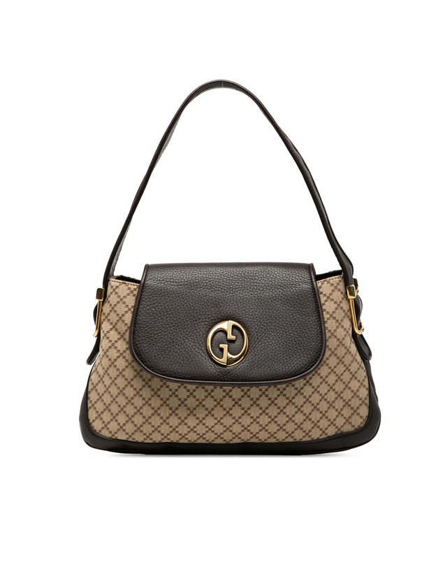 Pre-Loved by Azura Reborn - Pre-Loved Diamante Canvas 1973 Shoulder Bag