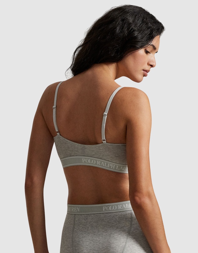 Polo Ralph Lauren - Polo Essentials Organic Cotton Unlined Scoop Bralette