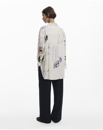 Desigual - Fluid collage shirt