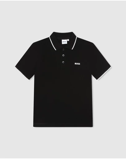 BOSS - Short Sleeve Polo - Kids-Teens