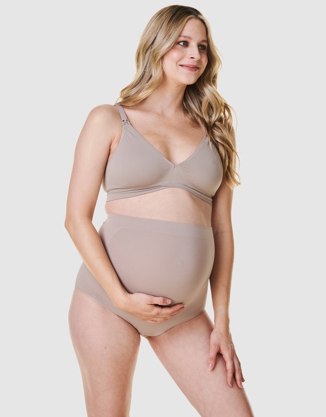 Bravado - Seamless High Waist Bump Support Maternity Brief