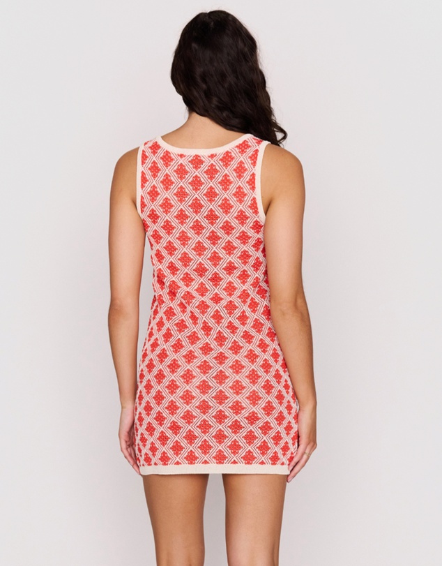 MINKPINK - Ines Jaquard Knit Mini Dress