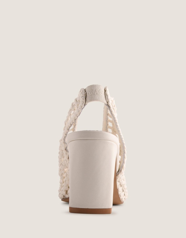 Shelly Shen - Iris High Heels White Leather