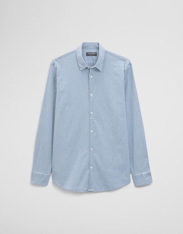 Country Road - Slim Fit Chambray Shirt