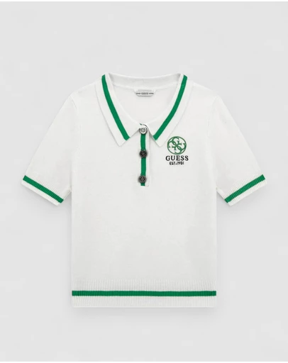 GUESS - Short Sleeve Polo Sweater