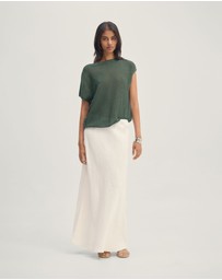Oxford - Selma Off Shoulder Tank