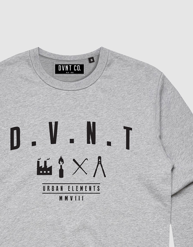 DVNT - Urban Elements Crewneck - Youth