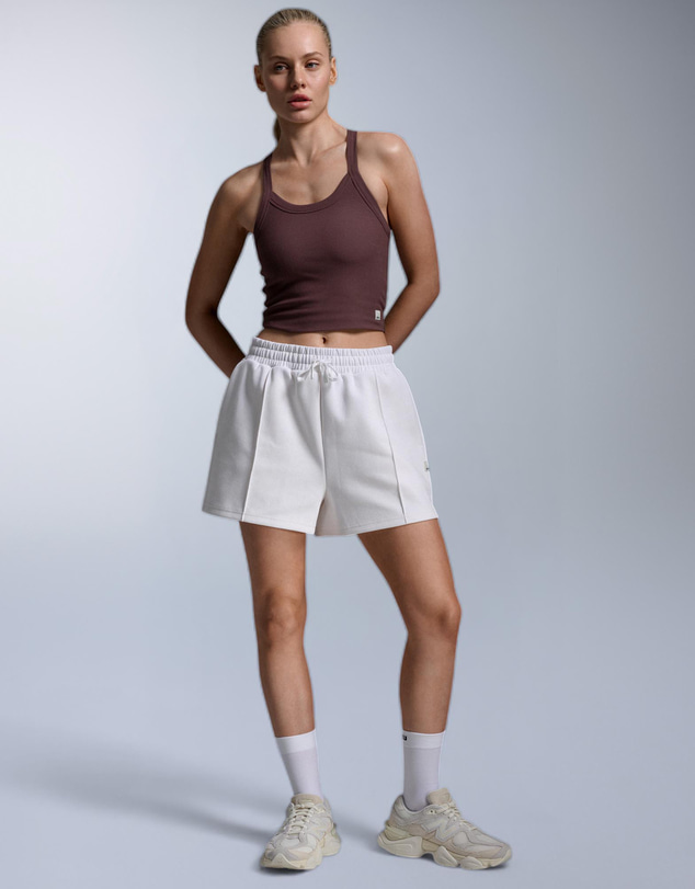 2XU - Fluid Tencel Rib Crop Singlet