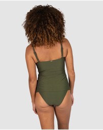 Baku Swimwear - Rococco Longlline Singlet Top