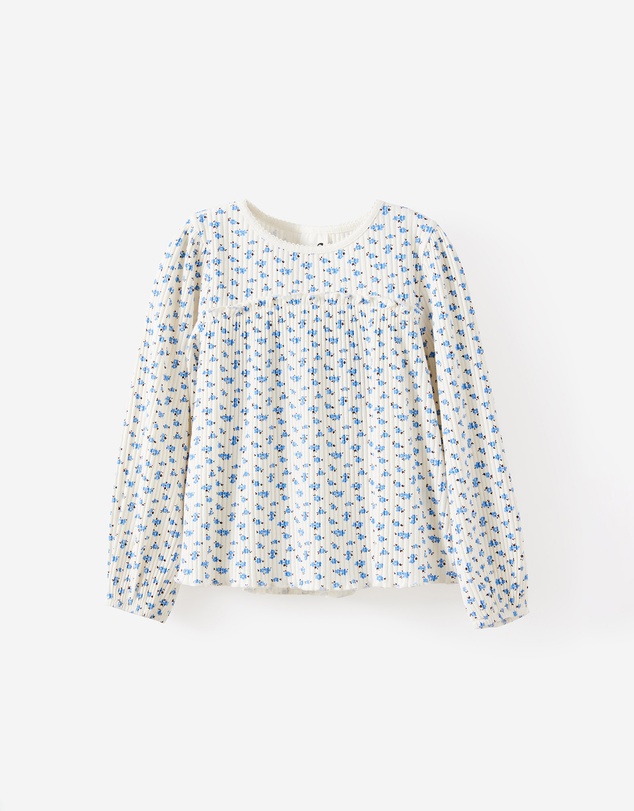 Cotton On Kids - Posie Long Sleeve Babydoll Top