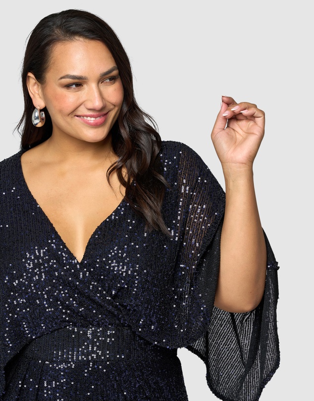 Pink Dusk by Curve Project - Red Carpet Ready Maxi Dress