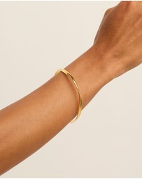 Najo - Garden of Eden Yellow Gold Bangle (68mm)