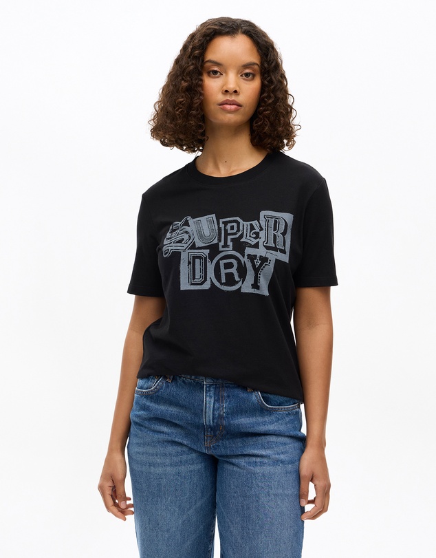 Superdry - Punk Poster Relaxed Tee
