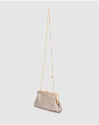 Olga Berg - Zara Mesh Frame Clutch