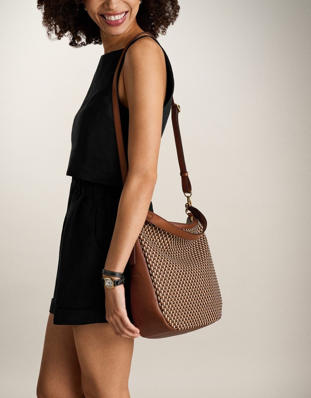 Fossil - Jolie Brown Hobo Bag