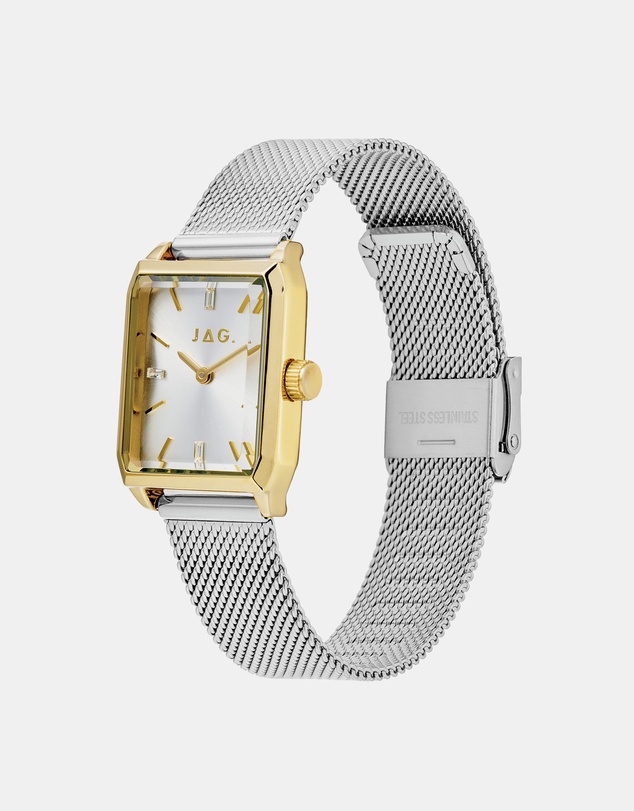 Jag - Sorrento Womens Silver Dial 24mm Gold & Silver Watch
