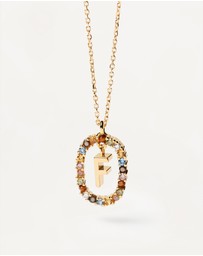 PDPAOLA - Letter F Necklace
