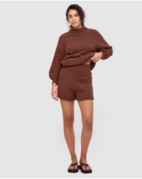 Zulu & Zephyr - Boucle Knit Shorts