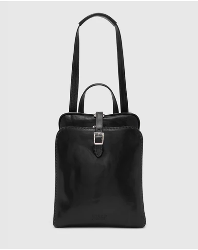 Florence - The Emma Black 3-in-1 Convertible Backpack